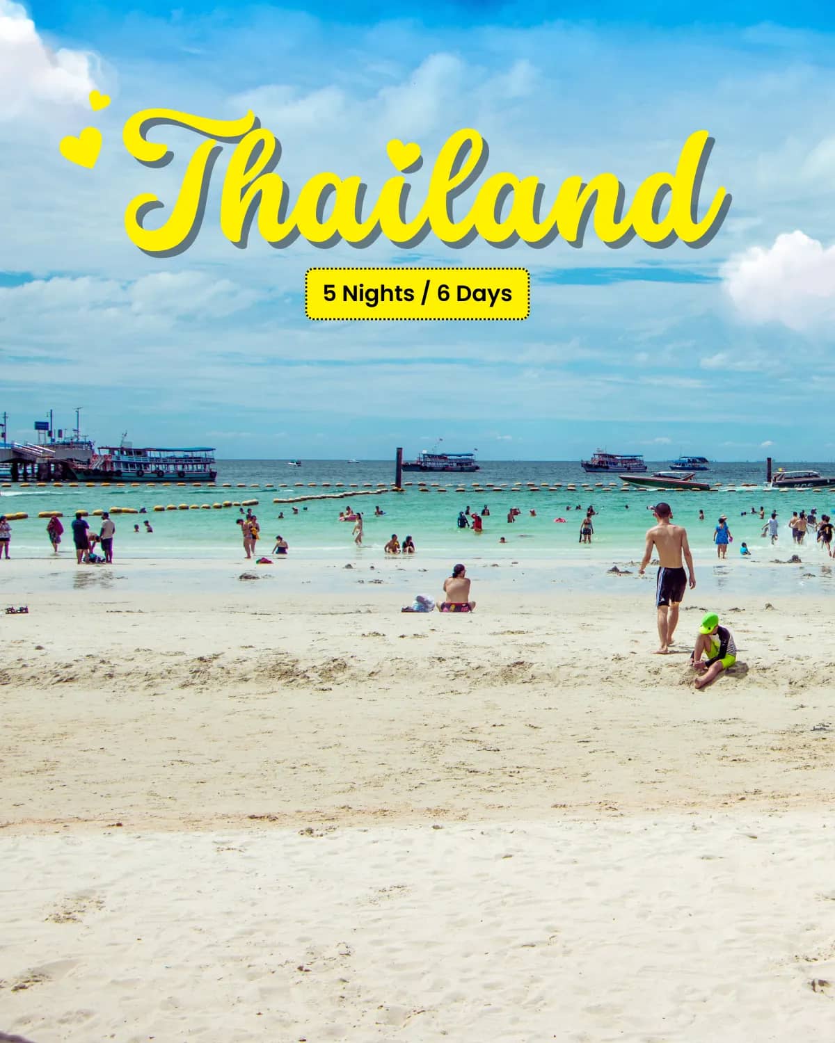 Thailand Bangkok Pattaya Coral Island Tour