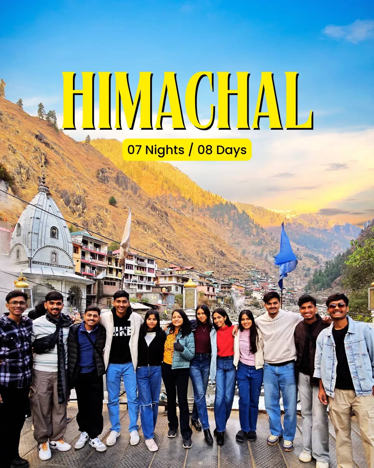 Delhi Kasol & Manali Escape